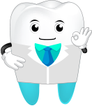 Tooth in Dentist Uniform