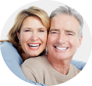 Happy Couple with Bright Smiles